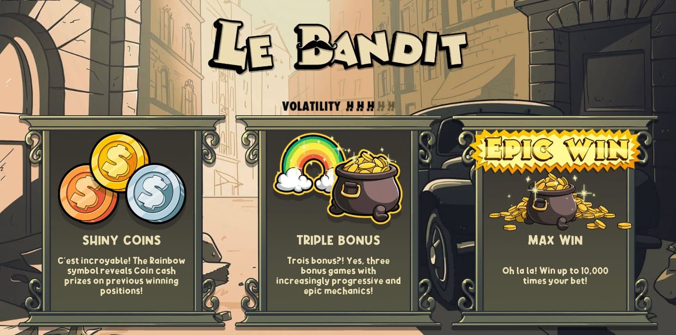 Le bandit правила игры.